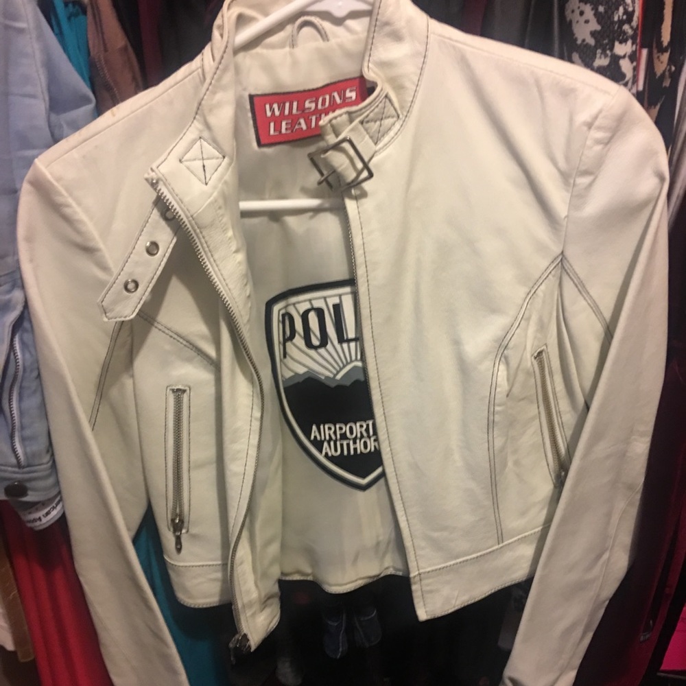 Wilson’s Leather Motorcycle Jacket